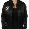 Buy Glam Los Angeles Lakers Black Varsity Jacket