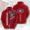 Buy Montreal Canadiens 3D Hoodie