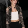 Josie Canseco Distressed Leather Jacket