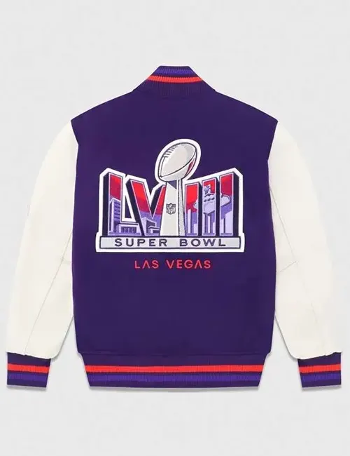Super Bowl LVIII OVO Varsity Jacket - William Jacket