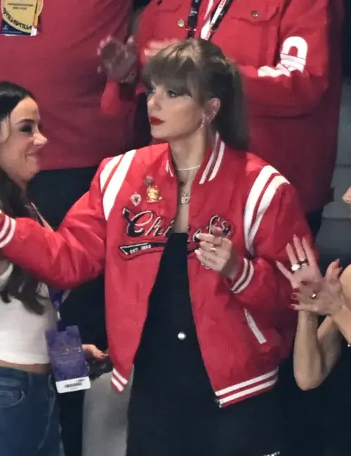 Why is Taylor Swift wearing No 60 on her jacket at the Super Bowl