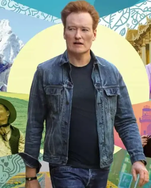 Conan O’Brien Must Go 2024 Denim Jacket