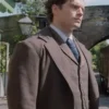 Henry Cavill Enola Holmes Brown Suit