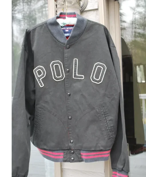 80s Polo Sport Tiger Head Varsity Jackets