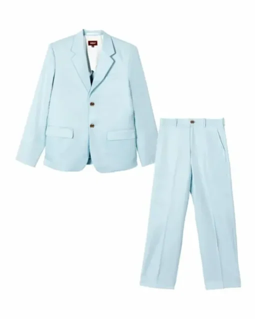 American Rapper Tyler the Creator Igor Blue Suit