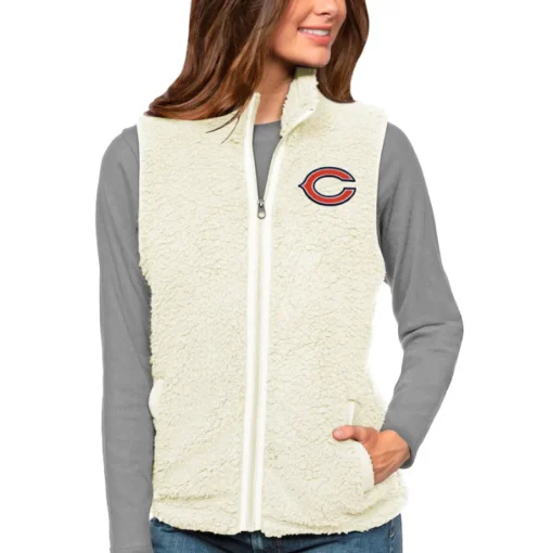 Chicago Bears Sherpa Vest