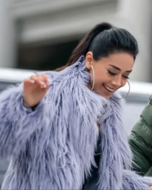 Christmas with You Aimee Garcia Fur Coat