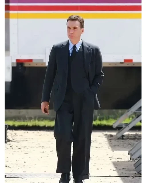 Cillian Murphy Oppenheimer Black Suit