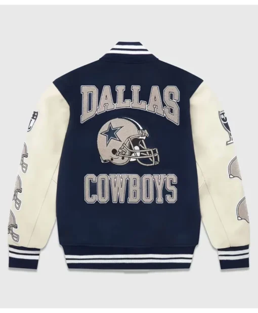 Dallas Cowboys x OVO Varsity Jacket Back