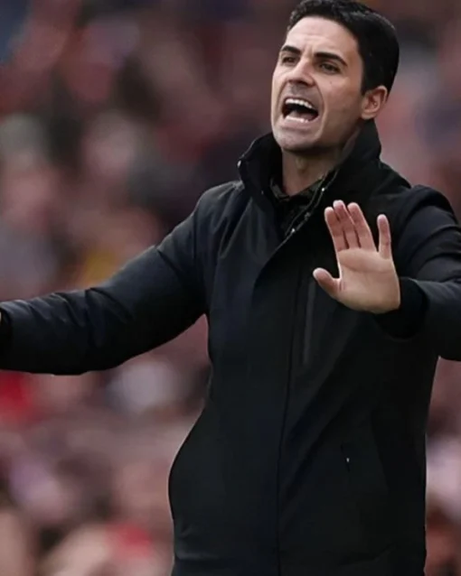 EFL Championship Mikel Arteta Black Jacket On Sale