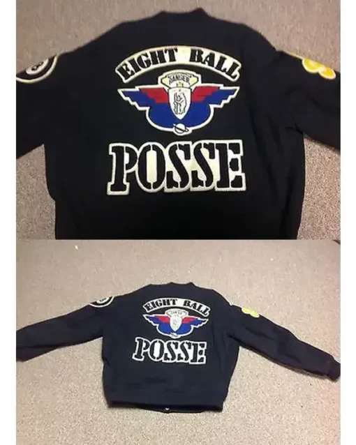 Eazy E 8 Ball Posse Black Jacket