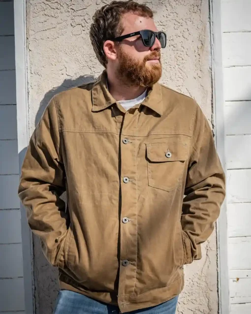 Flint And Tinder Waxed Trucker Jacket