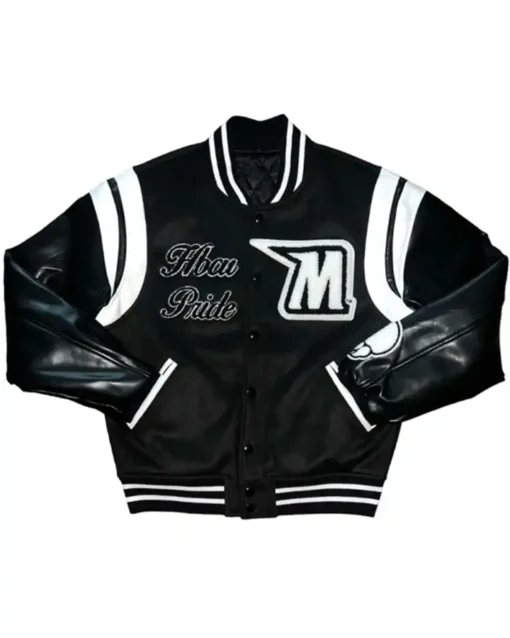 HBCU Pride Morgan State Black Varsity Jacket