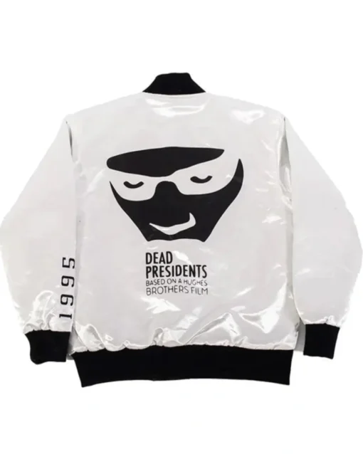 Headgear Classics Dead Presidents White Satin Jacket