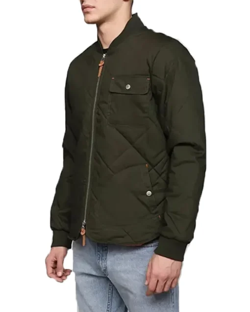 Ian Harding Pretty Little Liars S05 Quilted Jacket For Sale