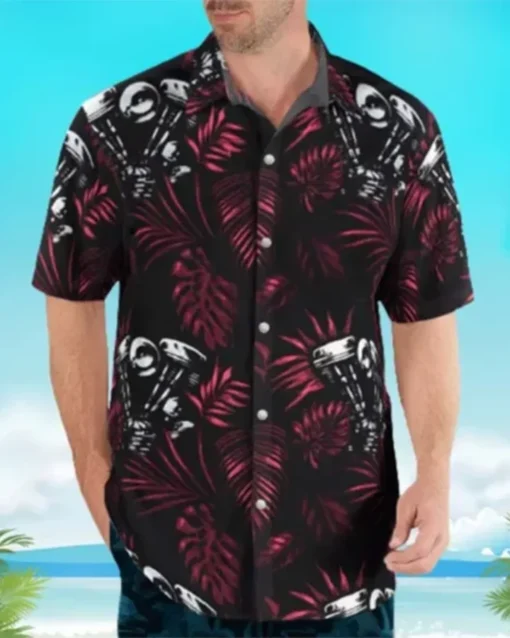 Jason Momoa Harley Davidson Hawaiian Shirt