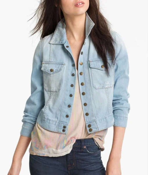 Kelsey Asbille Yellowstone Season 03 Monica Dutton Denim Jacket