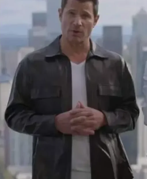 Love Is Blind S04 Nick Lachey Leather jacket