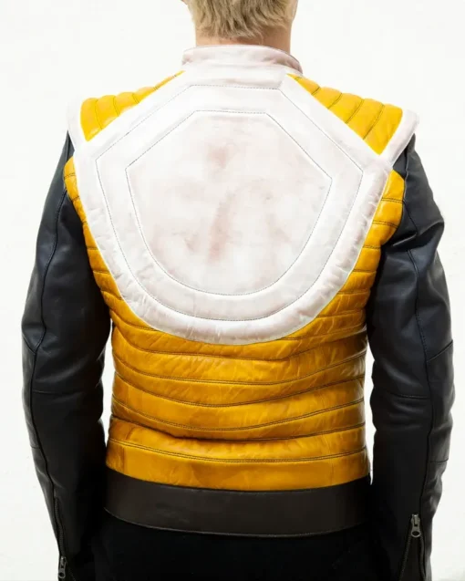 Mens Dragon Ball Z Vegeta Leather Jacket