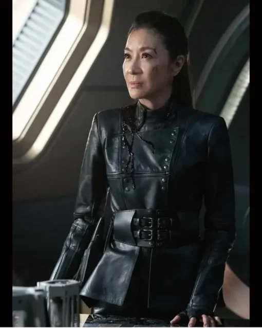 Michelle Yeoh Star Trek Discovery Black Jacket