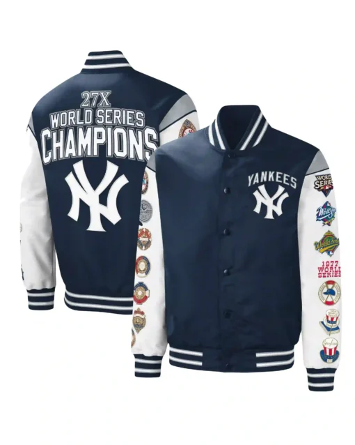 New York Yankees 27x Worlds Series Champion Jacket