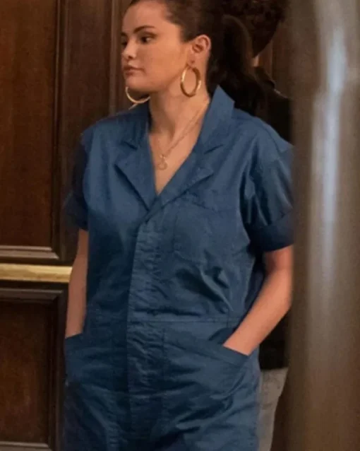 Only Murders in the Building S03 Selena Gomez Blue Jumpsuit