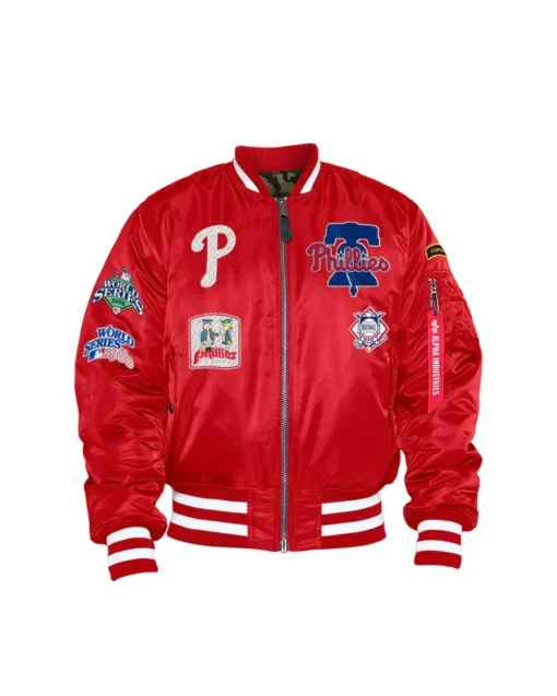 Philadelphia Phillies Ma-1 Bomber Jacket