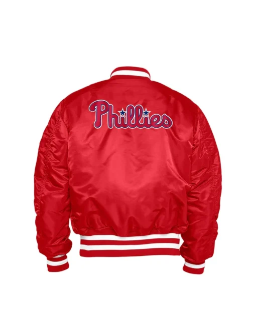 Philadelphia Phillies Ma-1 Bomber Jacket On Sale