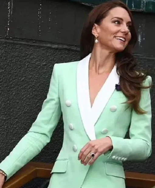 Princess Catherine Mint Green Blazer