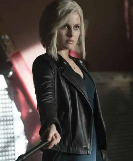 Rose McIver iZombie Black Leather Jacket