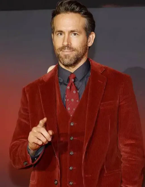 Ryan Reynolds Red Suit