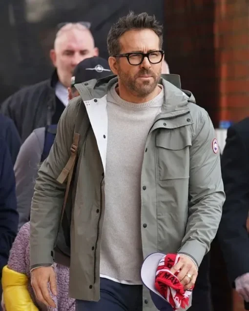 Ryan Reynolds Wrexham Canada Goose Jacket