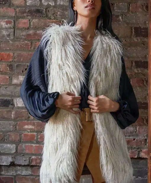 Shaggy Faux Fur Vest