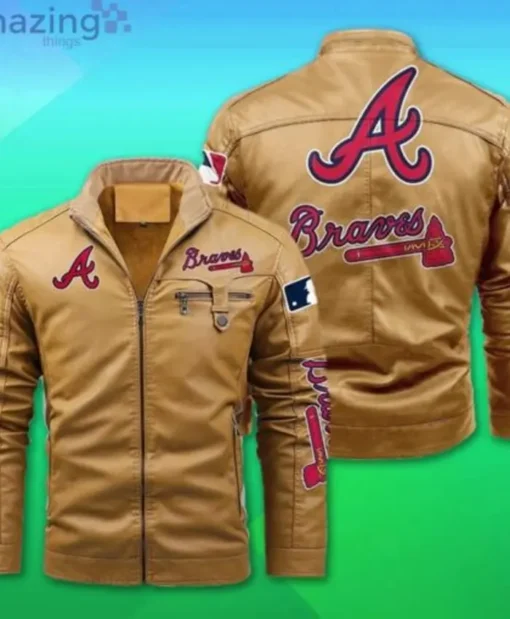 Shop Atlanta Braves Leather Jacket