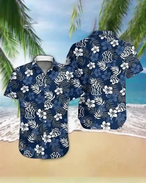 Shop New York Yankees Hawaiian Shirt