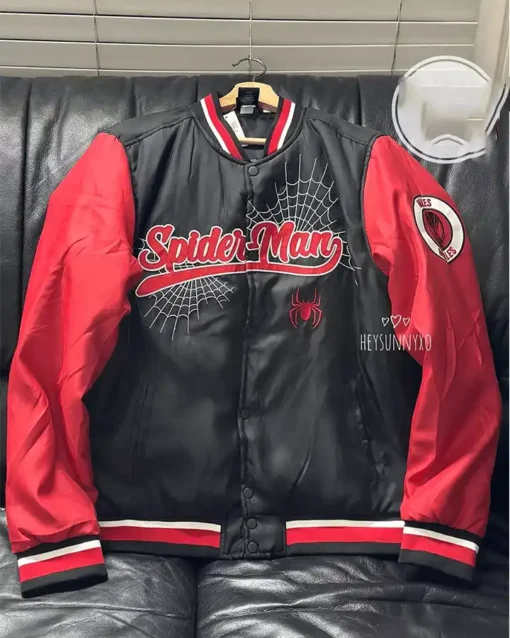 Spider-Man 2 Miles Morales Zip Bomber Jacket