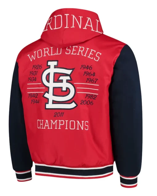 St Louis Cardinals Jacket With Hood On Sale