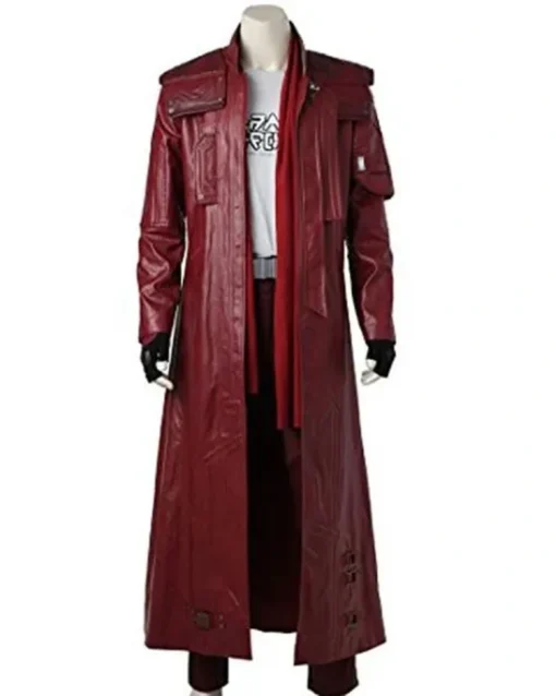 Star Lord Chris Pratt Trench Coat Front