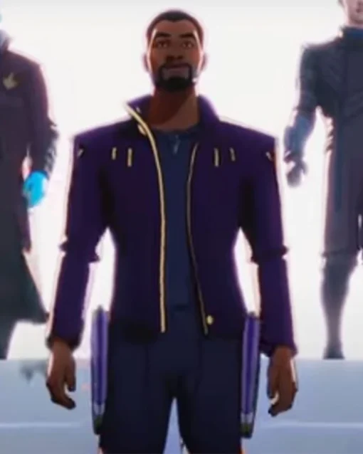 Star Lord T‘Challa Purple Jacket