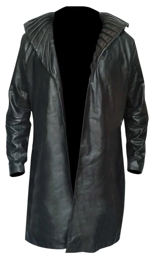 Star Trek Into Darkness Khan Long Leather Trench Coat