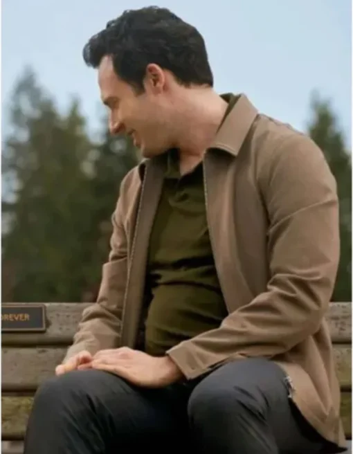 The Wedding Contract Jake Epstein Brown Jacket