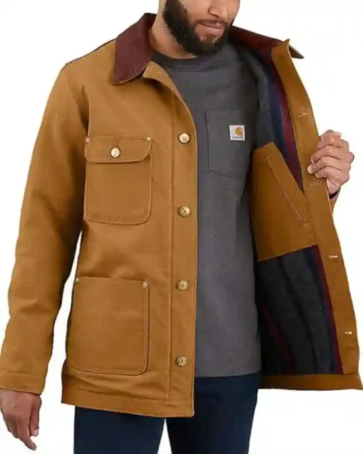 Western Carhartt Jacket Side Look