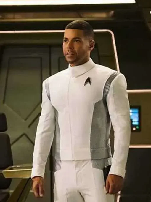 Wilson Cruz Star Trek Discovery Hugh Culber White Cotton Jacket