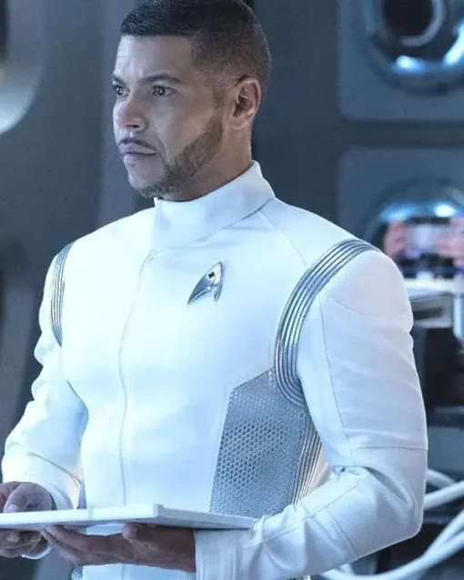 Wilson Cruz Star Trek Discovery White Cotton Jacket