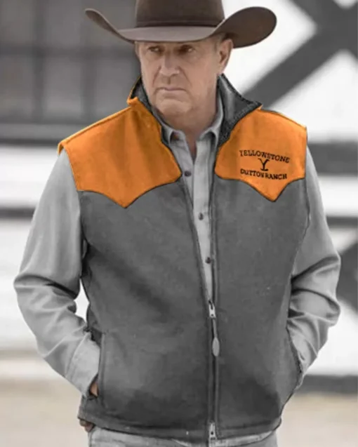 Yellowstone Kevin Costner John Dutton Ranch Vest