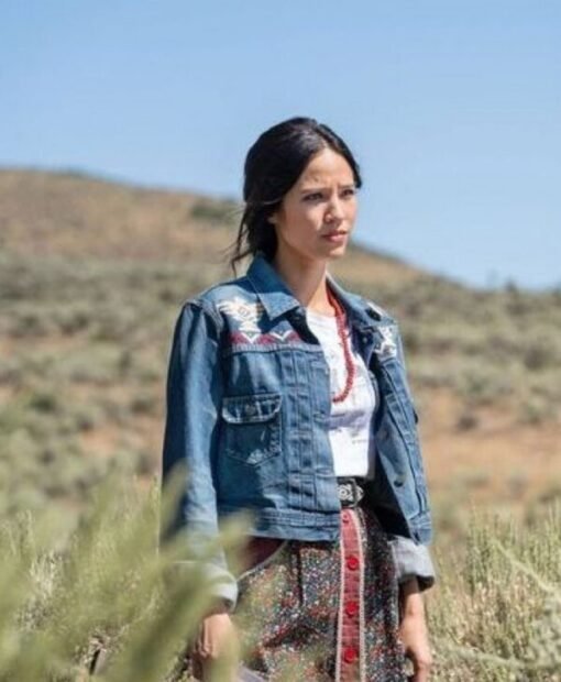 Yellowstone S03 Monica Dutton Jean Denim Jacket