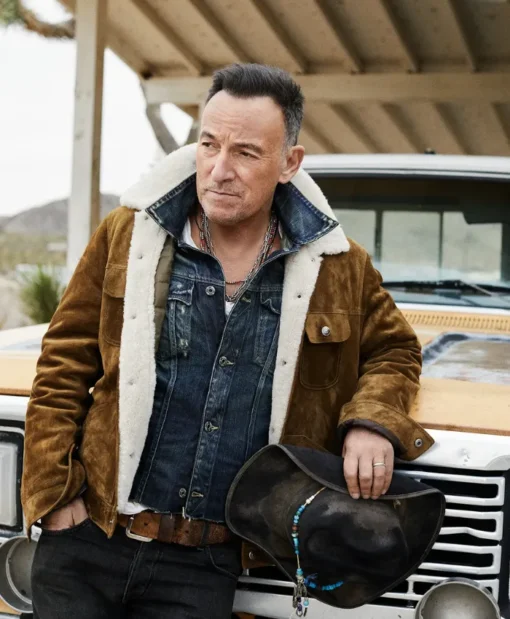 bruce-springsteen-leather-jacket-brown