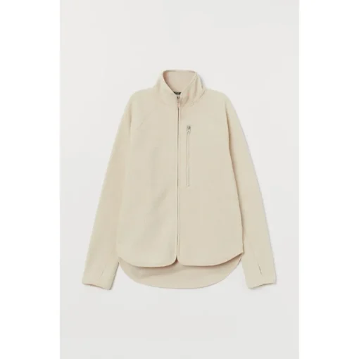 Beige Fleece Jacket