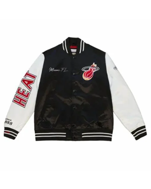 Betsy Marks Miami Heat Satin Jacket