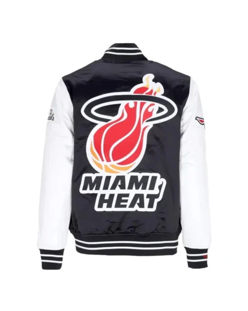 Betsy Marks Miami Heat Satin Jacket